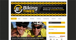 Desktop Screenshot of bikingtimes.com
